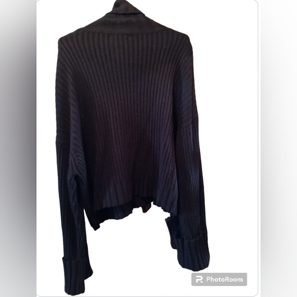 Nine West Turtleneck Sweater Black - Picture 2 of 2
